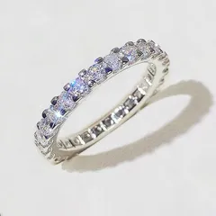 10号 13号 15号 17号 21号 24号 25号 27号 28号　指輪　リング　象嵌　0.03ct　Cut最上級　S925　至高輝き