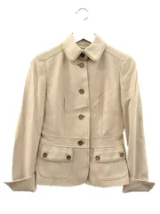 バーバリー ロンドン BURBERRY LONDON ジャケット ウール 35 ベージュ 上着 アウター