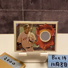 2022 Topps David Ortiz Boston Red Sox Game-Used ジャージ Memorabilia Allen & Ginter Relic カード