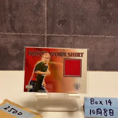 2002 Upper Deck Henning Berg Manchester United Match-Worn ジャージ Card カード