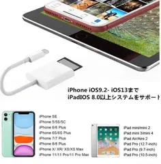 SDカードリーダー iPhone 8 iPhone13promax iPhone13 iPhone X iPhone13pro iPhone 8 Plus iPhone XsiPhoneX max iphone11prmax iPhoneSE2 