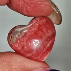 ロードクロサイト✨インカローズ✨ハート♥️カービング✨