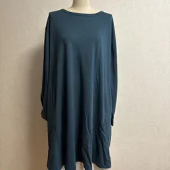 KN3388 ＊4L 大きいサイズ　 チュニック ワンピース　吸湿　発熱