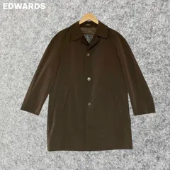 EDWARD'S ブラウン ステンカラーコート Sサイズ