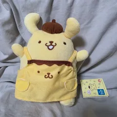 ポムポムプリン　レトロ　マスコット サンリオ ポムポムプリン ボールマスコットキーホルダー 胸キュン