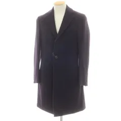 【中古】ラルディーニ LARDINI ウール チェスターフィールドコート ネイビー【サイズ44】【メンズ】のサムネイル