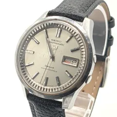 SEIKO 7S26-02J0 Watch Automatic Men's Round Silver dial Day-Date セイコー セイコー5 時計 自動巻き 海外モデル メンズ ラウンド シルバー デイデイト ヴィンテージ アンティーク 稼働品