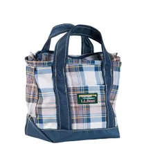 [エルエルビーン] エブリデイ・ライトウェイト・トート、ミニ フリーサイズ Mallard Blue Indigo Tartan プラッド １０００２９７００７