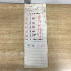 京急電鉄 行路表 スタフ ケース無し 文庫車掌区 鉄道部品 運転士時刻