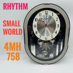 定価2万5300円 Small World 楕円形掛時計 ブラウン 定価2万5300円 Small World 楕円形掛時計 ブラウン 2026年最新スモール