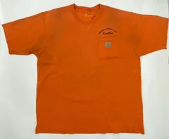 carhartt カーハート L オレンジ K87 ポケット Tシャツ アメカジ