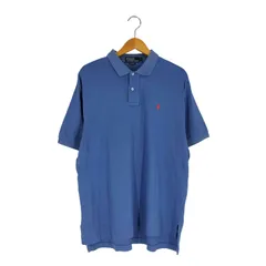 ポロバイラルフローレン Polo by RALPH LAUREN ポニー刺繍 ポロシャツ メンズ import：L 