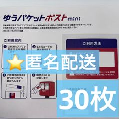 20枚 ゆうパケットポストmini 専用封筒 折らずに発送 - メルカリ