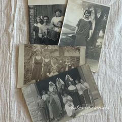 コラージュ素材 ジャンクジャーナル 紙もの 花 アンティーク