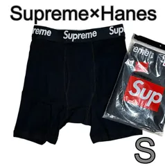 【新品未使用】Supreme×Hanes シュプリーム  ボクサーパンツ  黒  Sサイズ