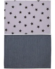 新品 小さめ ランチョンマット 給食 小学生 男の子 25 35 学校用 幼稚園 ランチクロス ランチマット 2枚セット 日本製 星 パープル ヒッコリー ネイビー