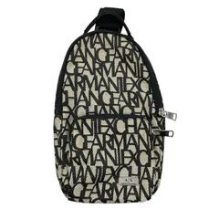 186001 ARMANI EXCHANGE ボディバッグ コーティングキャンバス/レザー メンズ