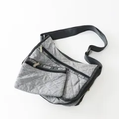 レスポートサック LeSportsac CLASSIC HOBO クラシック ホーボー バッグ｜グレー ショルダーバッグ キルティング【2400014678789】