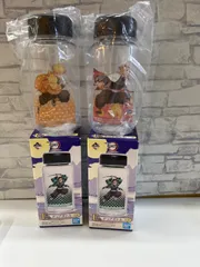 【Q4-64】◇ 一番くじ　鬼滅の刃　黎明に刃を持て　吾妻善逸　煉獄杏寿郎　E賞　クリアボトル　2点セット