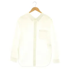 【中古】バレンシアガ 17SS 49228 Swing Cotton-poplin Shirt ボタンダウンシャツ 長袖 36 ホワイト メンズ バレンシアガ BALENCIAGA 17SS 49228 Swing Cotton-poplin Shirt