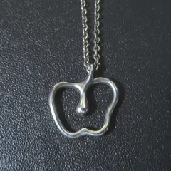 美品 Tiffany&Co ティファニー エルサペレッティ アップル ネックレス ペンダント 925SV シルバー レディース 古着 中古 USED