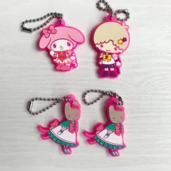 美少女戦士セーラームーン サンリオ ラバーマスコット 劇場版 Eternal×サンリオキャラクターズ ラバーマスコット2 ラバーマスコット1 4個 セット