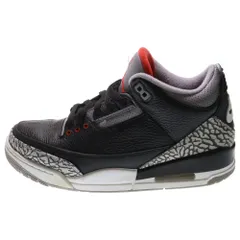 2025年最新】air jordan 3 black cementの人気アイテム - メルカリ