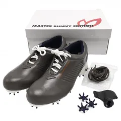 【未使用品】マスターバニー ゴルフシューズ ブラウン 158-992600 替紐付 レディース 23.0 ゴルフウェア MASTER BUNNY EDITIONのサムネイル