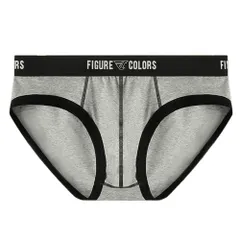 ブリーフ ショーツ 綿 95% 前閉じ メンズ 太ゴム ロゴ 大きいサイズ ストレッチ パンツ 下着 男性 おしゃれ スポーティ コットン プレゼント 黒 白 赤 黄 fcj37 