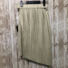 パーリーゲイツ (PEARLY GATES)　レディース ゴルフウェア、プリーツスカート　ベージュ系　0サイズ(Sサイズに相当)　【未使用・タグ付き】のサムネイル