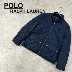 Polo Ralph Lauren キルティングジャケット　140 キッズ　ネイビー