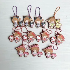 カードキャプターさくら×サンリオキャラクターズ スペシャルラバーマスコット クロミ ポムポムプリン ハローキティ マイメロディ 11個 セット