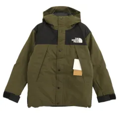 THE NORTH FACE ノースフェイス ND92237 MOUNTAIN DOWN JACKET GORE-TEX PARKA NT マウンテン ダウン ジャケット ゴアテックス パーカー ニュートープ カーキ系 S【新古品】【未使用】【中古】