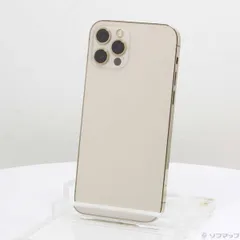 〔中古品〕 iPhone12 Pro 128GB ゴールド NGM73J／A SIMフリー【258】