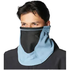 アンダーアーマー UNDER ARMOUR  UAリバーシブル ネックゲイター(トレーニング/UNISEX)  防寒 練習 トレーニング 保温 フリース  (1368948-418)、418ブルースモーク