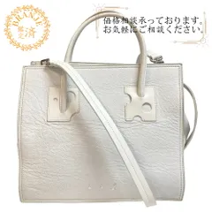OFF-WHITEオフホワイト 2WAY トートバッグ バッグ カバン ブランド ショルダー ホワイト レディースのサムネイル