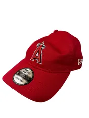 RE327 【美品】NEWERA ニューエラ　エンゼルス　キャップ　レッド　ユニセックス