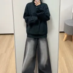 ポロラルフローレン ブラックポニー スイングトップ 裏起毛 ブルゾン ジャケット