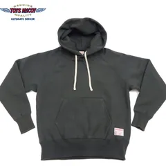 トイズマッコイ プルオーバー パーカー TMC2542 スティーブ・マックイーン メンズ 無地 ヘビーウェイト ラグラン袖 フード付きスウェットシャツ TOYS McCOY 030 ブラック