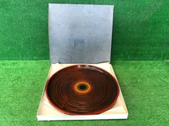 伝統工芸品 四国讃岐彫り本漆塗り 独楽盆 皿 アンティーク 家具 器 希少