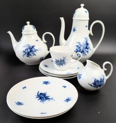 美品】ローゼンタール ラプソディブルー ティーポット カップ ソーサー