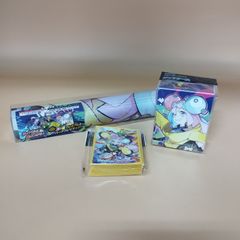 台湾イベント限定 デッキシールド、デッキケース 2セット 台湾香港 ナンジャモスペシャルセット プレイマット デッキシールド