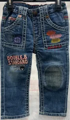 【送料込】DOUBLE.B　ダブルビー　ミキハウス　デニム　パンツ