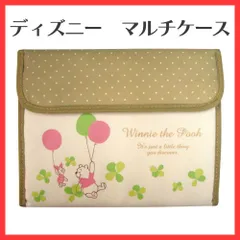 ★【ディズニー/くまのプーさん】プーさん＆ピグレット　ジャバラマルチケース