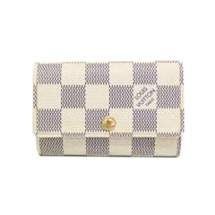 ルイ・ヴィトン(Louis Vuitton) ダミエアズール ミュルティクレ6 N61745 メンズ,レディース ダミエアズール キーケース ダミエ・アズール