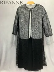 RIFANNE リファンネ フォーマルスーツ 3点セット 13号 ブラック