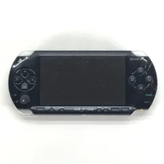 □SONY ゲーム機本体 PSP本体 ブラック PSP-1000 バッテリー欠品 動作未確認 本体のみ ジャンク品