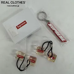 Supreme/シュプリーム【18SS】Hair Bobbles/ヘア バブルス/ヘアゴム/Bevel Logo Keychain ロゴ キーホルダー/2点セットのサムネイル