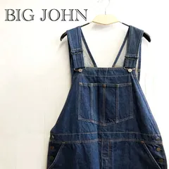 Big John ビッグジョン デニム オーバーオール オールインワン サロペット  C-OY-3513 W42 L32 インディゴブルー メンズ ファッション