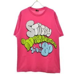【STUSSY】00s プリント 半袖Tシャツ